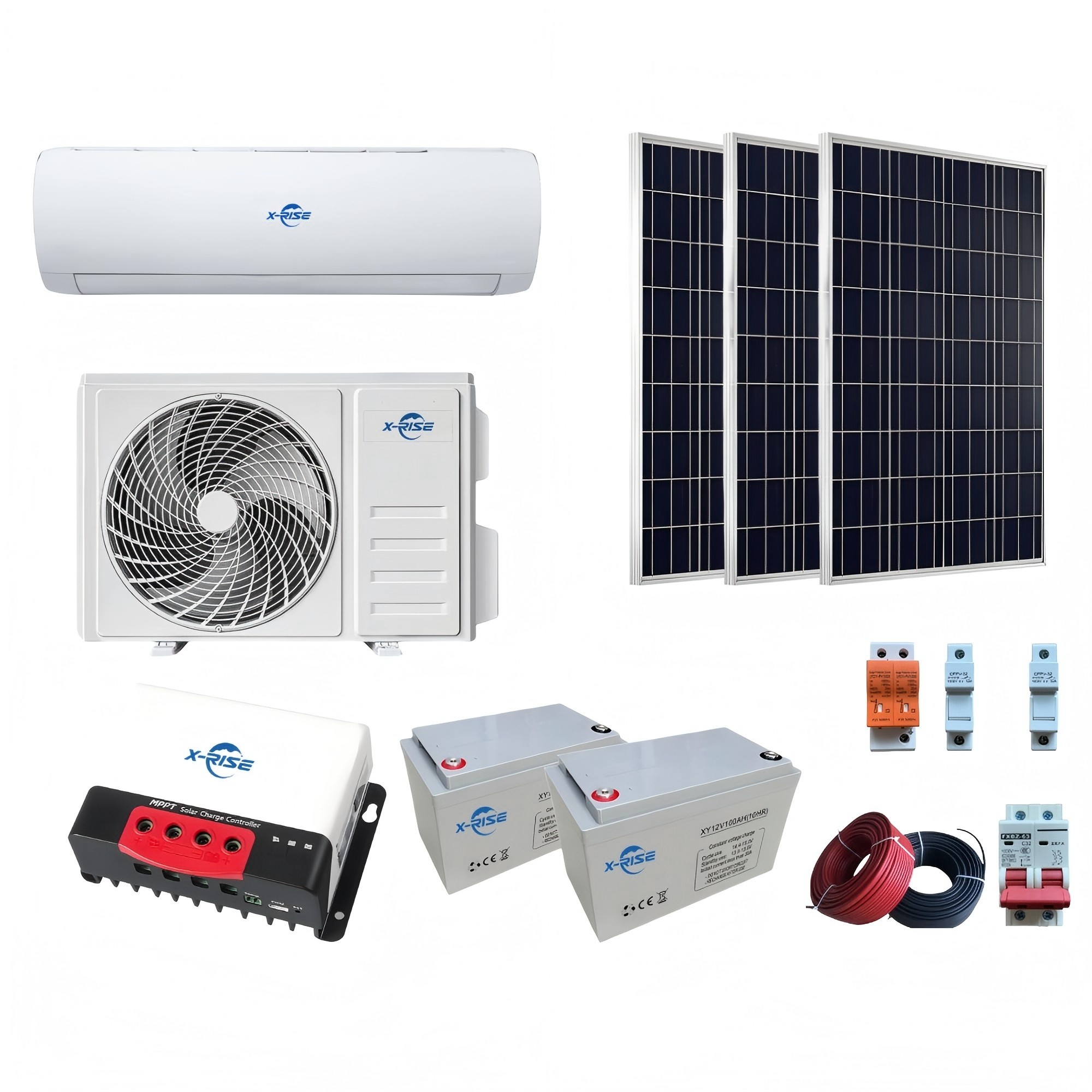 DC 24000BTU/3HP Solar Air Conditioner