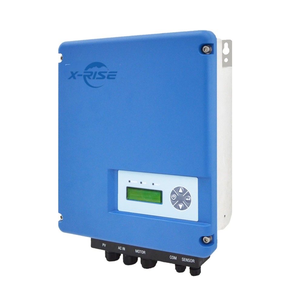 Xrise 2.2KW-7.5KW Three Phase IP65 Hybrid Solar Pumping Inverter Used For Agriculture Irrigation System